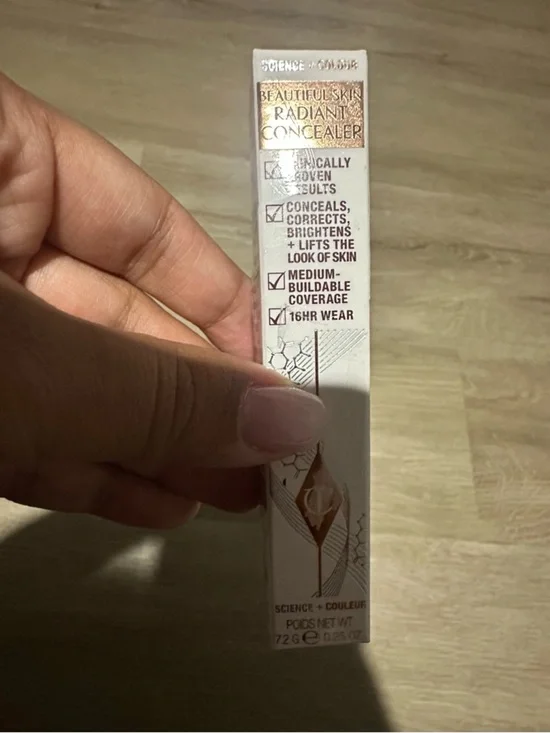 Charlotte Tilbury Beautiful Skin Radiant Concealer – Shade 3 Fair Pale – NWT