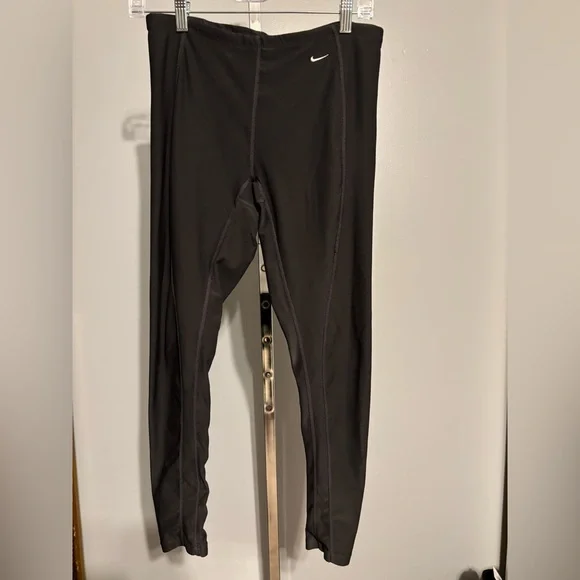Nike Tights Men's M black Alpha Project Tight‎ Training Compression USA Vintage