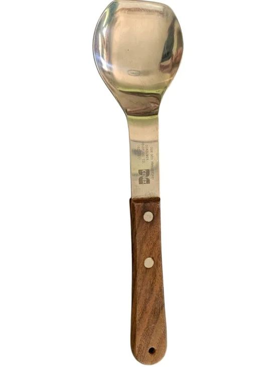 Stainless Steel Ice Cream Scoop with Wooden Handle - Promotional