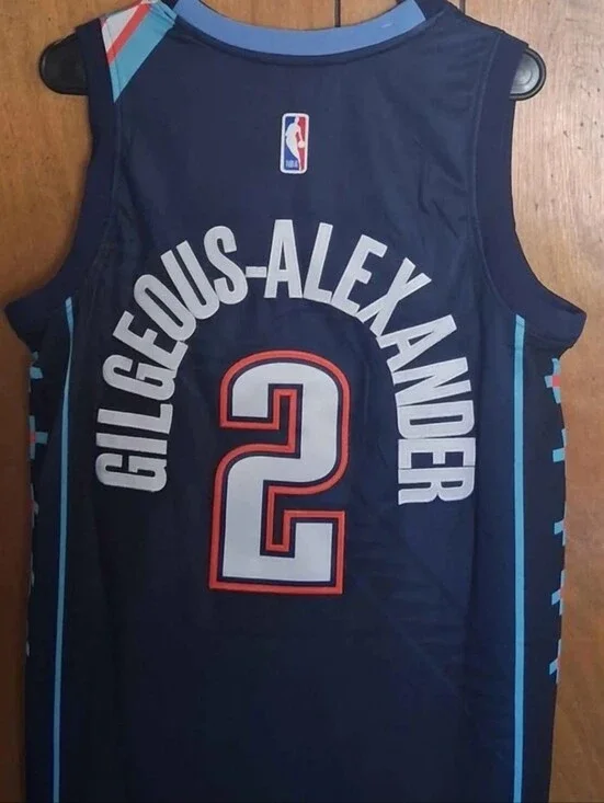Mystery Sports Card With Gilgeous-Alexander Oklahoma City Thunder Small Jersey
