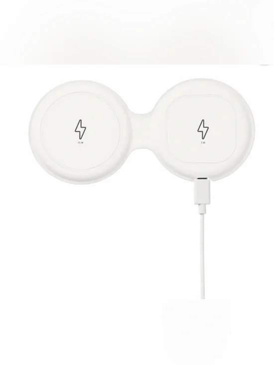 TravelSmart by Conair Foldable Wireless Charging Pad  NIB - White