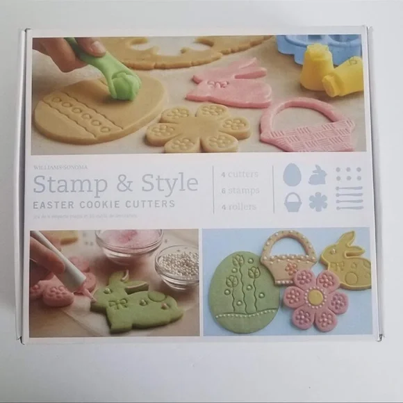 William Sonoma‎ Stamp Style Easter Cookie Cutters
