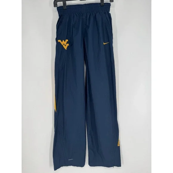 Nike WVU West Virginia Mountaineers Track Pants Mens Size XS Baggy Vintage Y2K