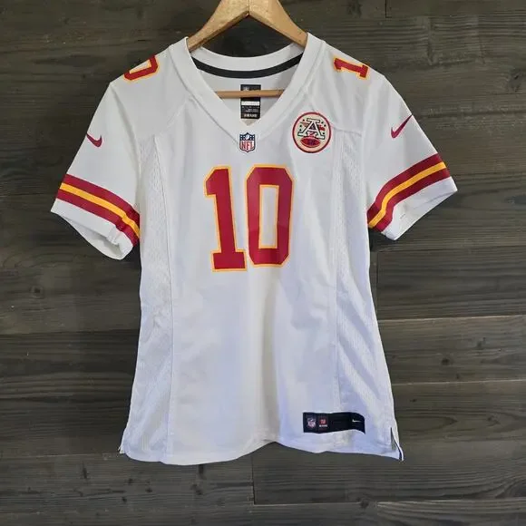 Nike Kansas City Chiefs Tyreek Hill #10 Women's Medium White NFL On Field Jersey