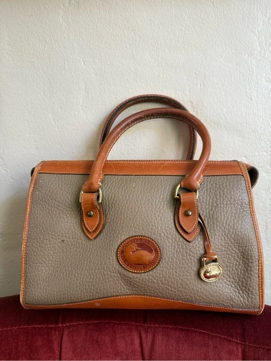 Dooney & Bourke vintage 90s All Weather leather satchel