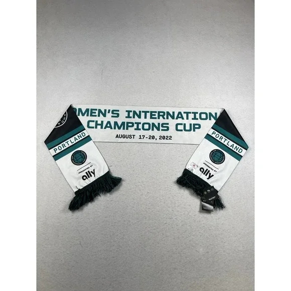 NWT Portland Thorns Scarf 2022 Women International Champions Cup Soccer Ruffneck