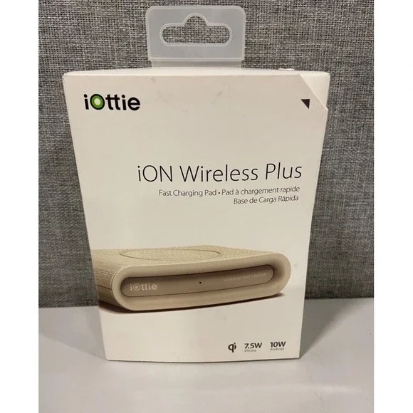 iOttie iON Wireless Mini‎ Fast Charger Qi Charging Pad 7.5W Tan New
