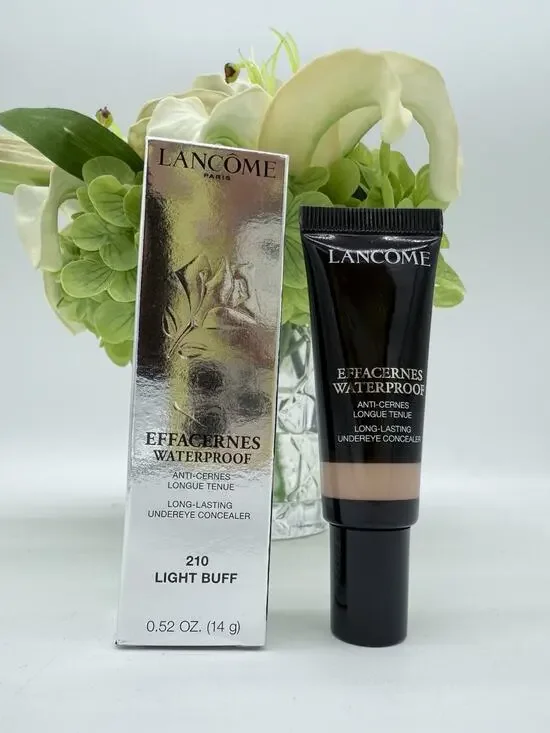 Lancome Effacernes Waterproof Undereye Concealer - 210 Light Buff .52oz / 14g