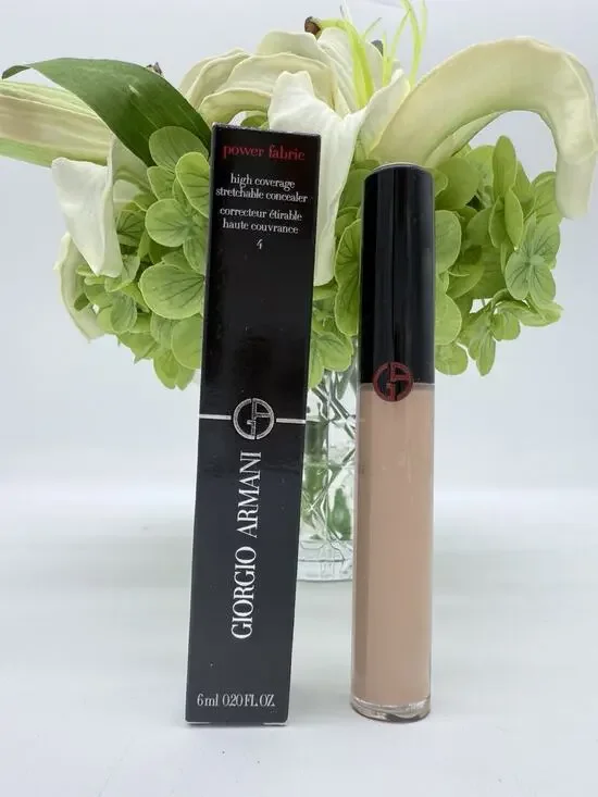 Giorgio Armani POWER FABRIC High Coverage Stretchable Concealer #4 .2oz