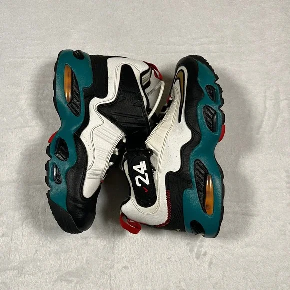 Nike Air Griffey Max 1 Swingman 2021 White Black Teal Red High Top‎ Sneakers
