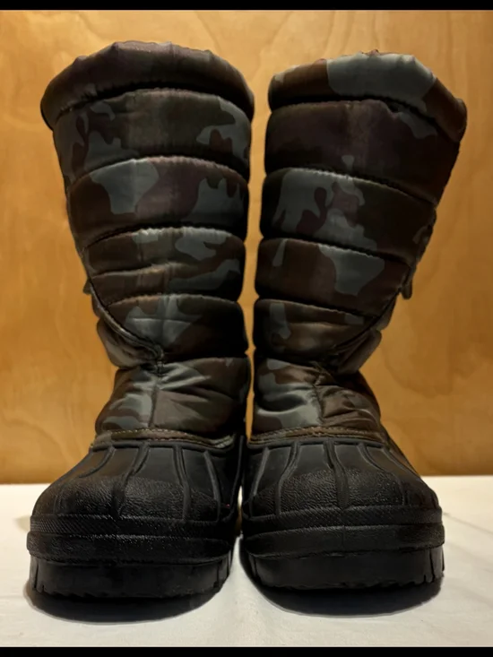 New Camouflage Winter Snow Boots Waterproof Insulated Hunting Style Men's 6 1120