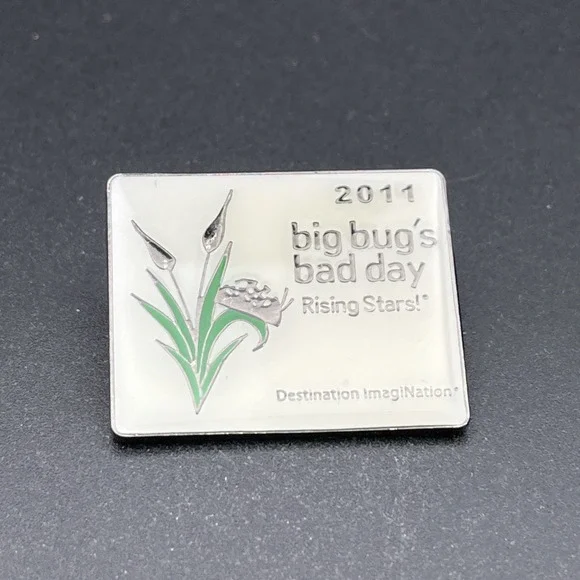 Destination Imagination DI Big Bug's Bad Day 2011 Lapel Hat‎ Pin