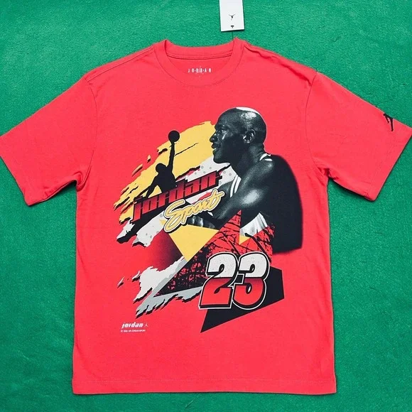 Nike Air Jordan 1985 Statement Motorsport T-Shirt Top Size Medium IB8814 671