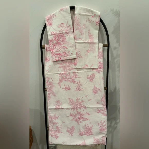 ISABELLE TOILE DUVET Cover & 2 PILLOWCASE  HOUSSE DE COUETTE pottery barn kids