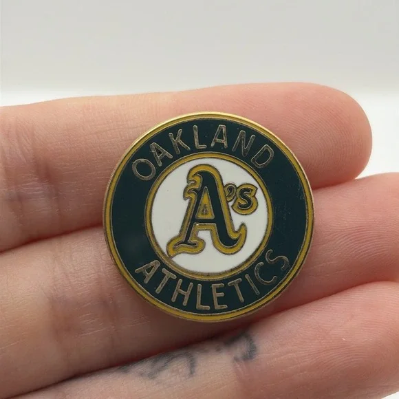 MLB Baseball Oakland Athletics Team‎ Logo Sports Lapel Hat Pin