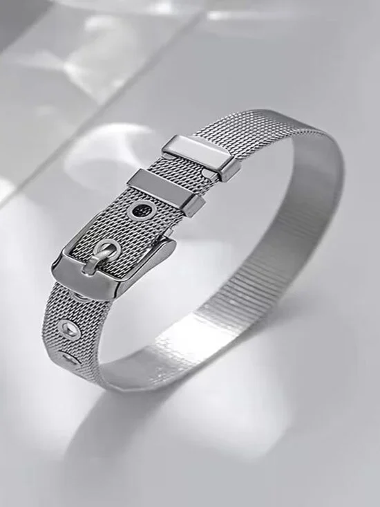 STAINLESS STEEL MESH BRACELET
