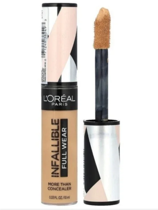 4 x L'Oreal Infallible Full Wear Concealer, 410 Almond