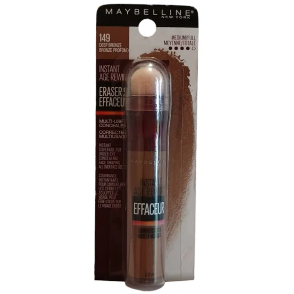 4 x Maybelline Instant Age Rewind Eraser, 149 Deep Bronze