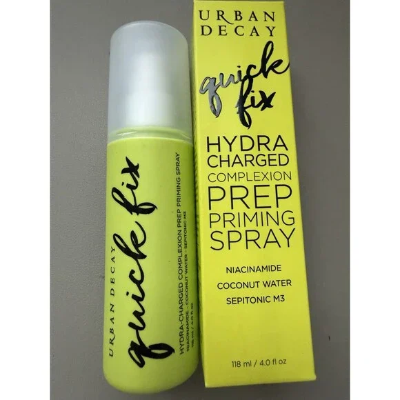 Urban Decay Quick Fix Hydra Charged Hydrating Priming Spray Coconut 4oz