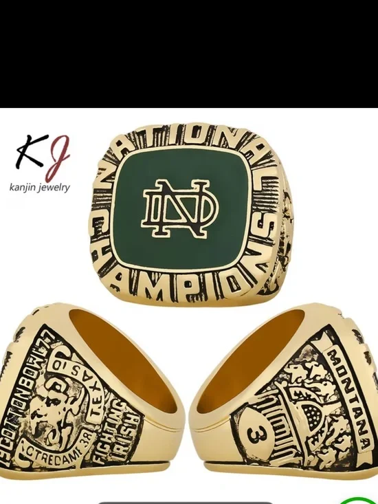 Notre Dame Football Championship Ring