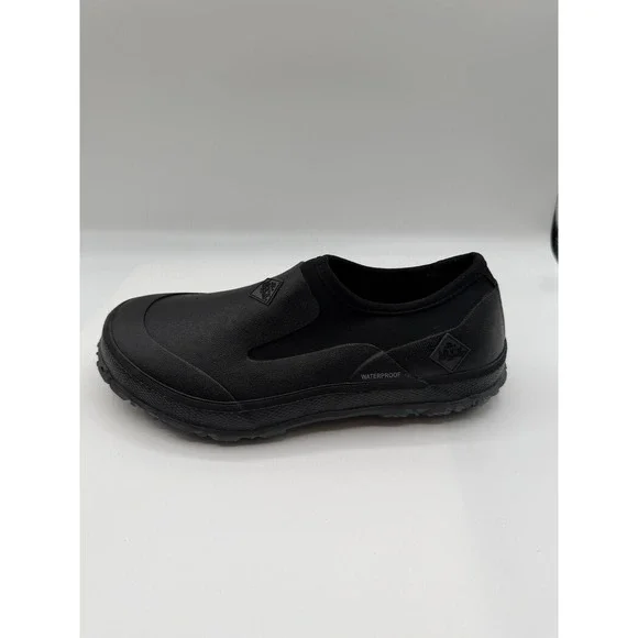The Original Muck Boot Co. Forager Slip-On Waterproof Shoes,Unisex M-8,W-9,Black
