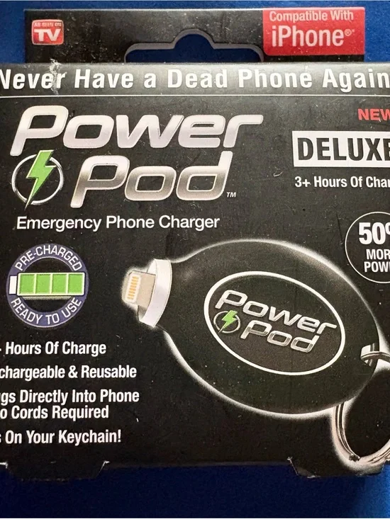 Portable Keychain Charger – for iphones lightening connector