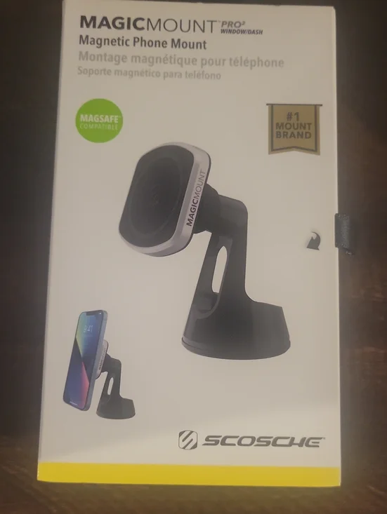 Scosche MagicMount Pro Magnetic Phone Mount - Black