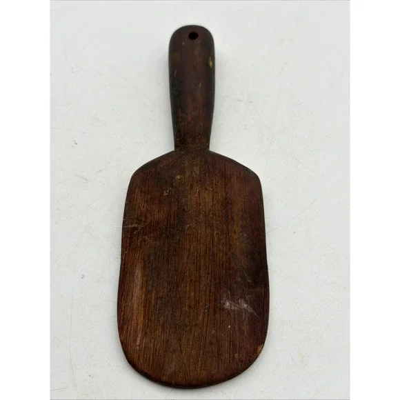 Vintage Antique Primitive Farm House Kitchen Wooden Spoon Paddle