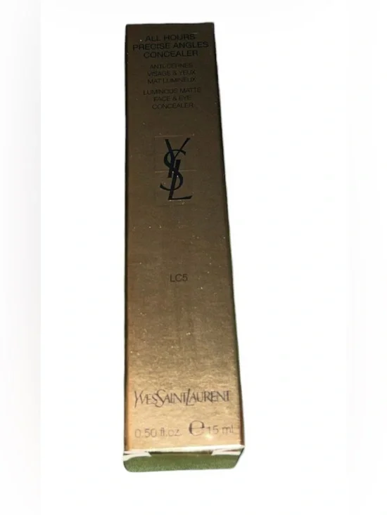 New YVES SAINT  LAURANT All hours precision angles Face & Eye Concealer LC5