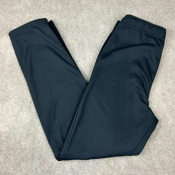 Nike Therma-Fit Sweatpants Mens S Black Fleece Lined Elastic Waist Performance
