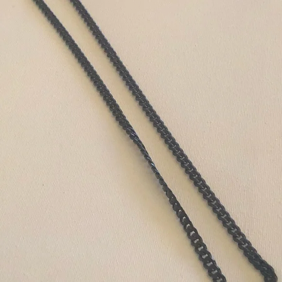 Black Chain Necklace