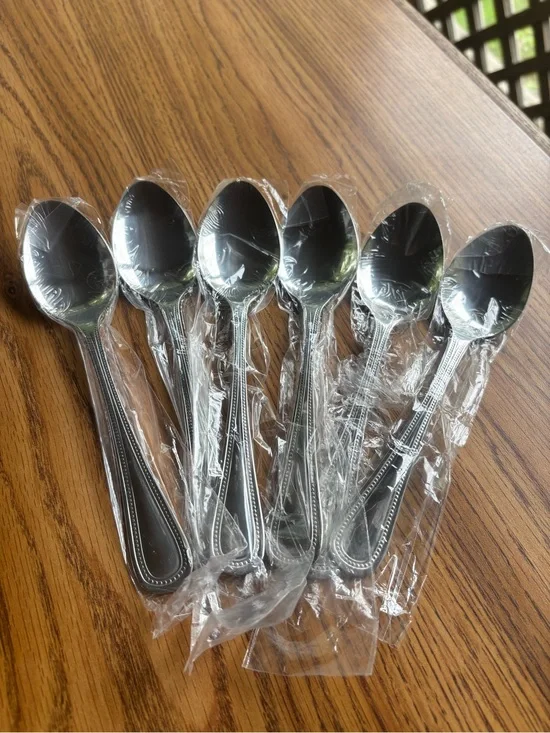 Libertyware stainless steel Soup Spoons- set of 6