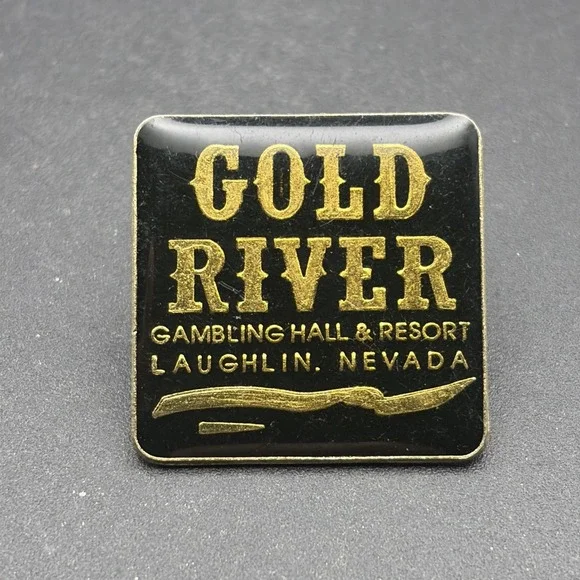 Gold River Gambling‎ Hall & Resort Laughlin Nevada Lapel Hat Pin