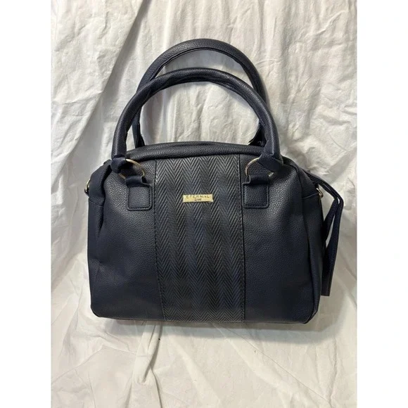 Eternal‎ Love Handbag Purse Satchel City Fashion Dark Navy Classic Secure Sleek