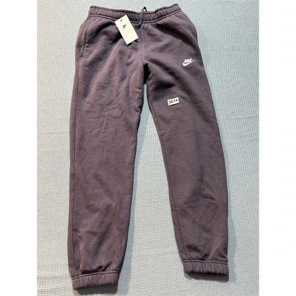 Nike‎ Sportswear Club Fleece Joggers Mens Sz M Purple
