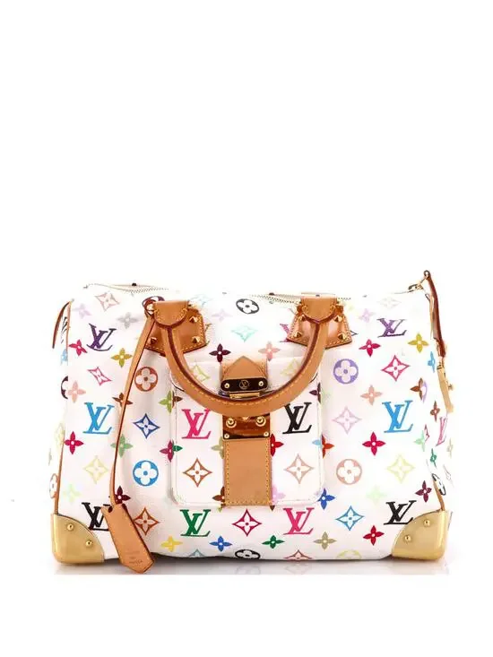 Louis Vuitton Speedy Handbag Multicolor #294680L22B