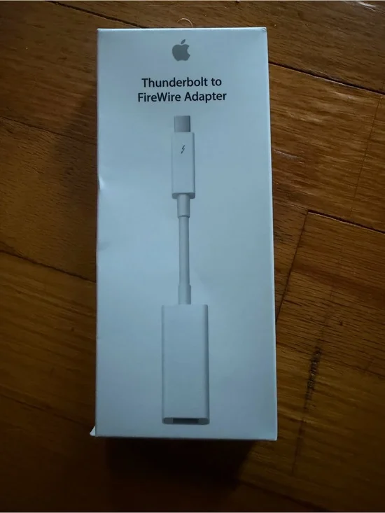 Apple Thunderbolt to FireWire Adapter - White