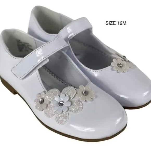 Rachel Shoes Lil Vanna 12M Toddler Girls' Mary Jane Shoes