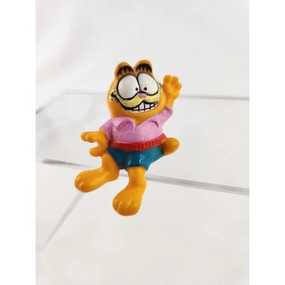 Vintage 1978 1981 Garfield the Cat waving, United Feat, 2