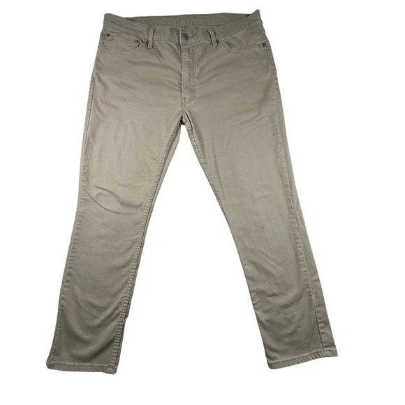 Levis 511 Slim Khaki Tan Chino Pants Mens 38x30 Cotton Stretch Casual 5-Pocket