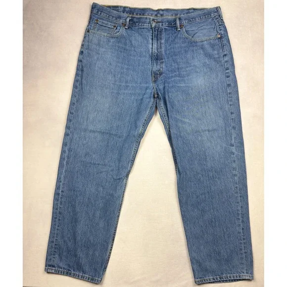 Levi's 550 Jeans Mens 44x32 Blue Relaxed Fit‎ Tapered Leg 01550-4891 44