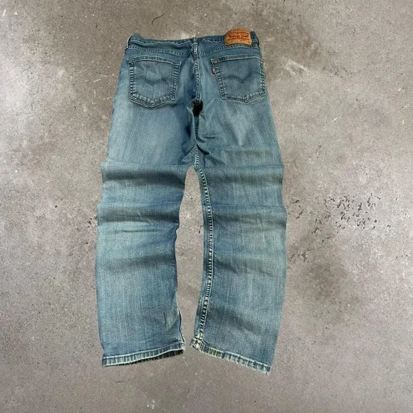 Levi's 511 Light Mid Wash Straight Fit Blue Denim Jeans