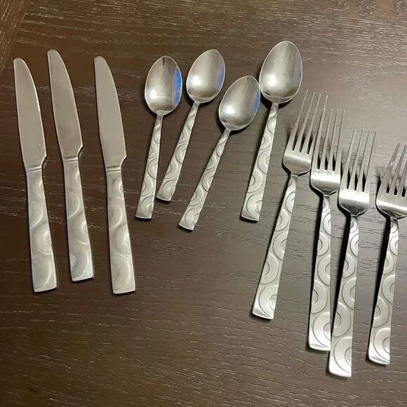 Pfaltzgraff 18/10 Garland Frost Extra Flatware Pieces
