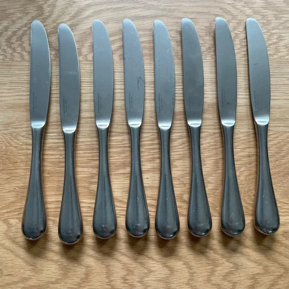 Yamazaki Morrison Median Place Knife 9-1/4 in Flatware‎ Silverware ~ (8 total)