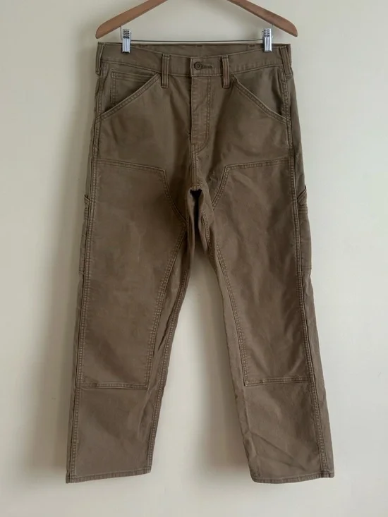 Levi’s 565 Double Knee Workwear Pants Relaxed Fit Utility Carpenter 33x32