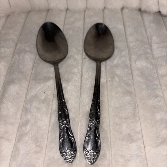 Vintage Oneidacraft Thor Custom Stainless Steel Spoons Pattern OHS103 Oakleigh