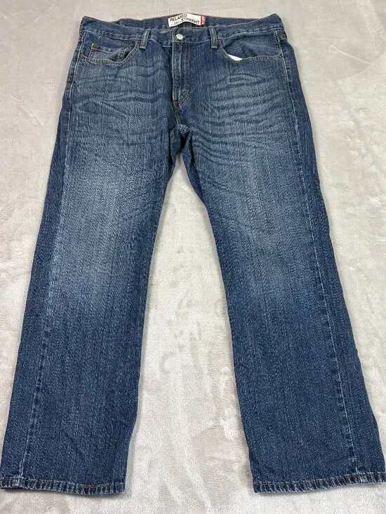 Levi’s 559 Relaxed Straight Mens Blue Denim Jeans Size 36x30 Pants Medium Wash