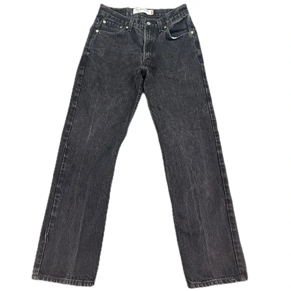 Levi's 550 Jeans Mens 30x32 Black Relaxed Fit Tapered Leg Denim 40550-0260