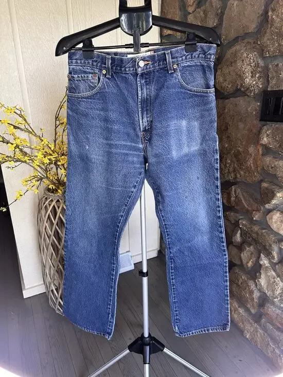 Levi’s 517 Bootcut Jeans 34x32 Men’s Blue Medium Wash Denim Mid Rise Regular Fit