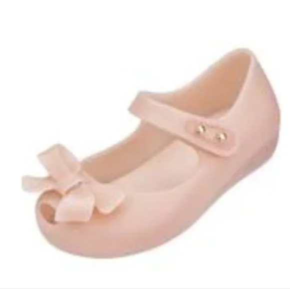 Size 8 - NEW MINI MELISSA Light Pink Matte Sandals
